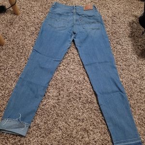 High rise skinny jeans, Levi, 26